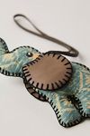 Kantha Elephant Bag Charm