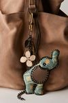 Kantha Elephant Bag Charm