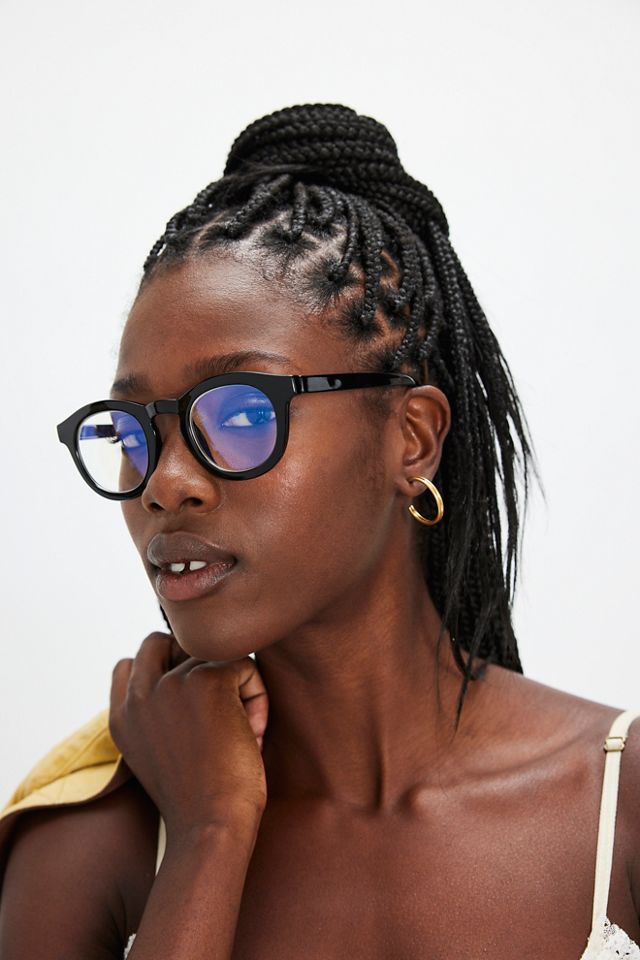 Jules Round Bluelight Reading Glasses #4