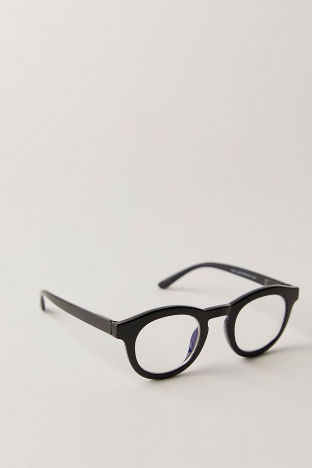 Jules Round Bluelight Reading Glasses #2