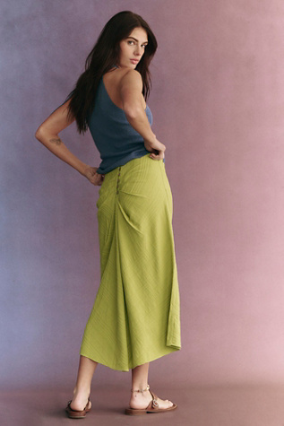 Sunrise Midi Skirt By free-est At Free People In Palma, Size: Medium