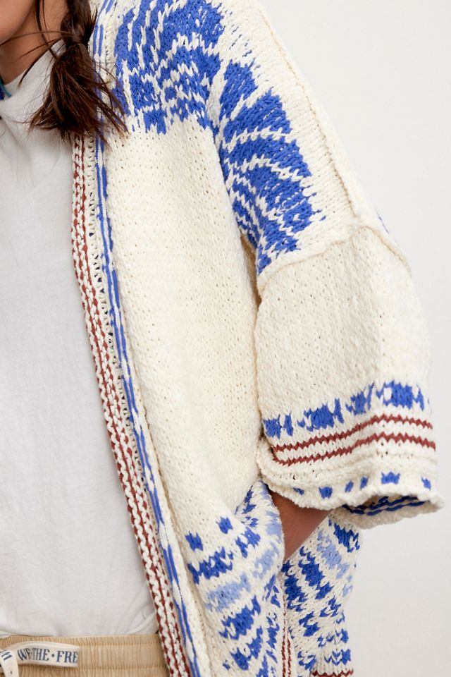 Shell Patterned Cardi #5
