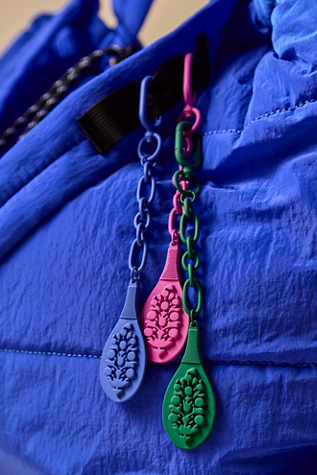 Court Keyring Bag by Free People in Pink