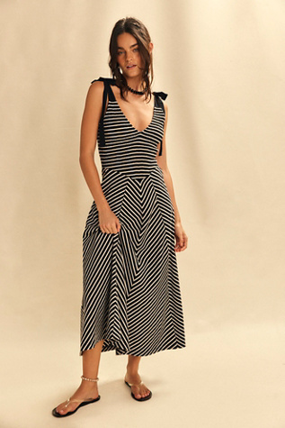 Cecelia Midi Dress by free-est at Free People in Black, Size: S
