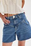OneTeaspoon Kinks Mid-Waist Denim Shorts