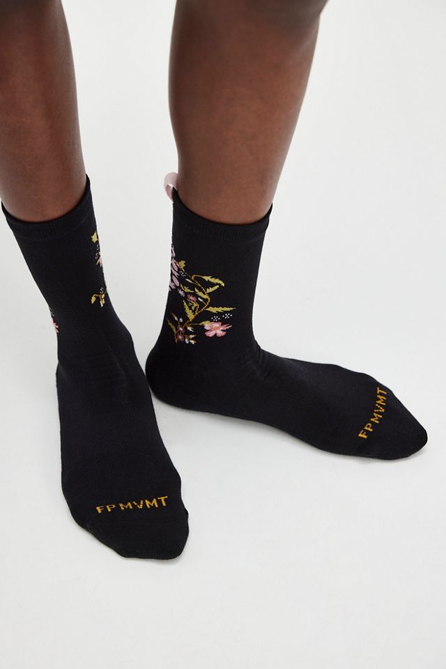 Floral Forest Hike Socks #1