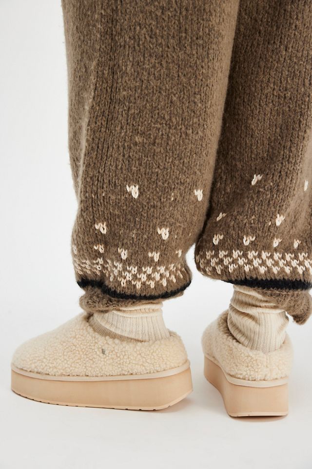 Emu Joy Curly Flatform Slippers #2