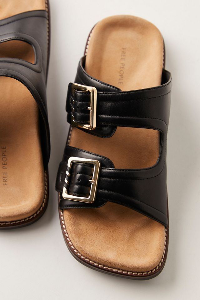 Mules à Bout Carré Sage #2