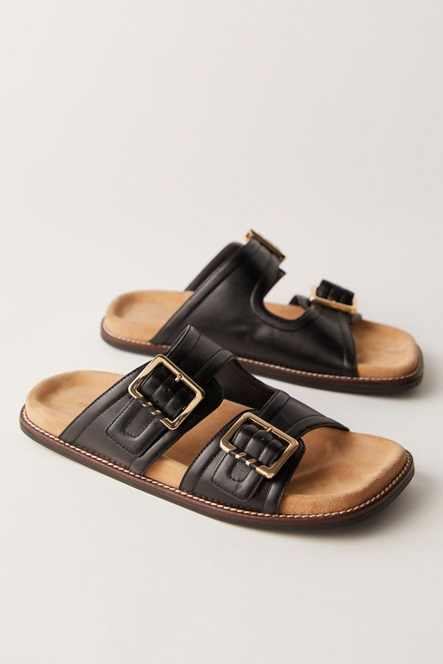 Mules à Bout Carré Sage #3
