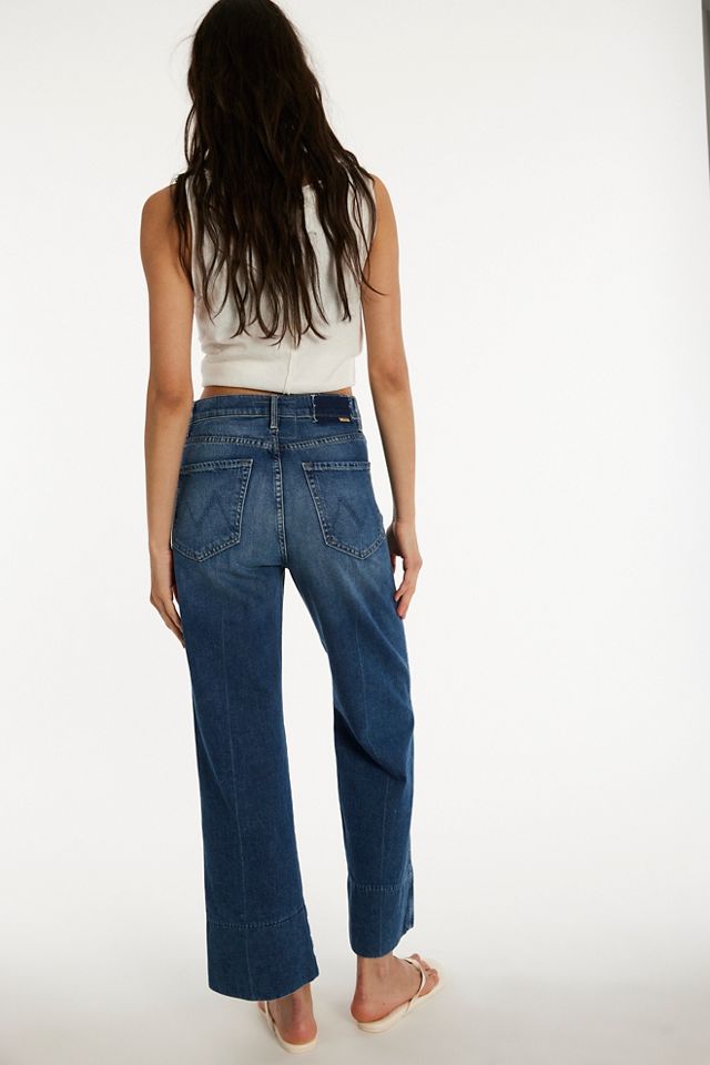 MOTHER The Maven Wide Hem Ankle Jeans #1