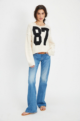 Snacks! by MOTHER The Takeout Flare Jeans product page