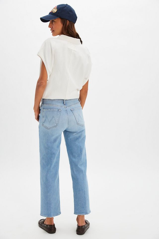 MOTHER The Rambler Zip Ankle Jeans #1
