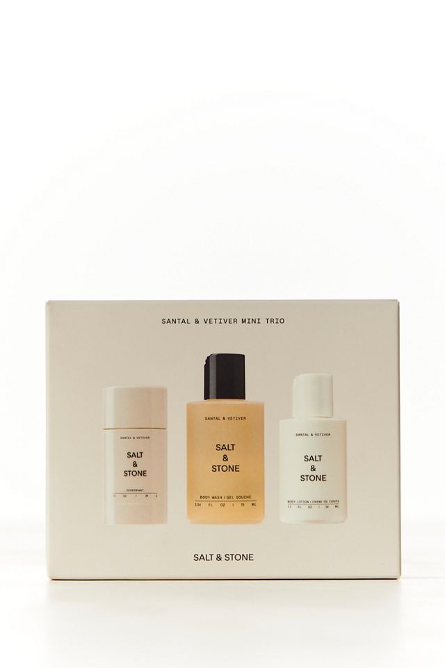 Coffret Mini Trio pour le Corps Salt & Stone #1