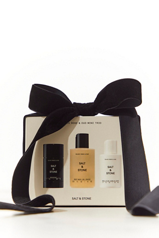 Salt & Stone Mini Body Trio Set at Free People in Black