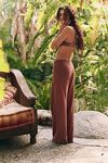 Avalon Cotton-Linen Sweater Pants