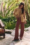 Avalon Cotton-Linen Sweater Pants