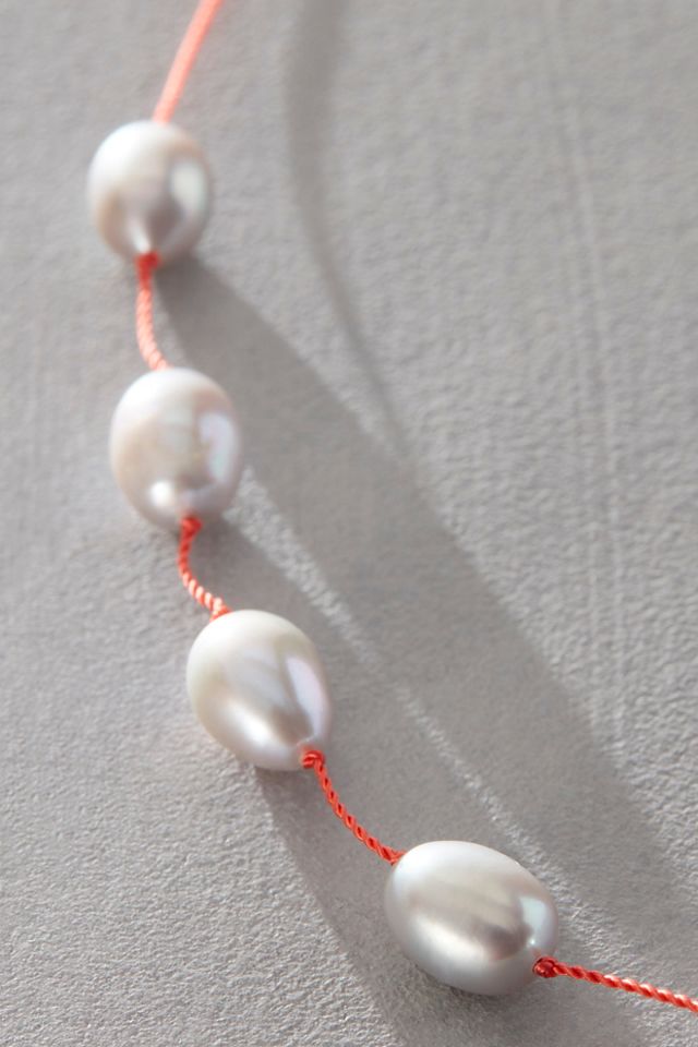 See Real Flowers West Wind Pearl Necklace #1