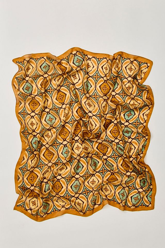 So Silk Printed Bandana #2