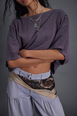 So Silk Bandana at Free People in Ivory