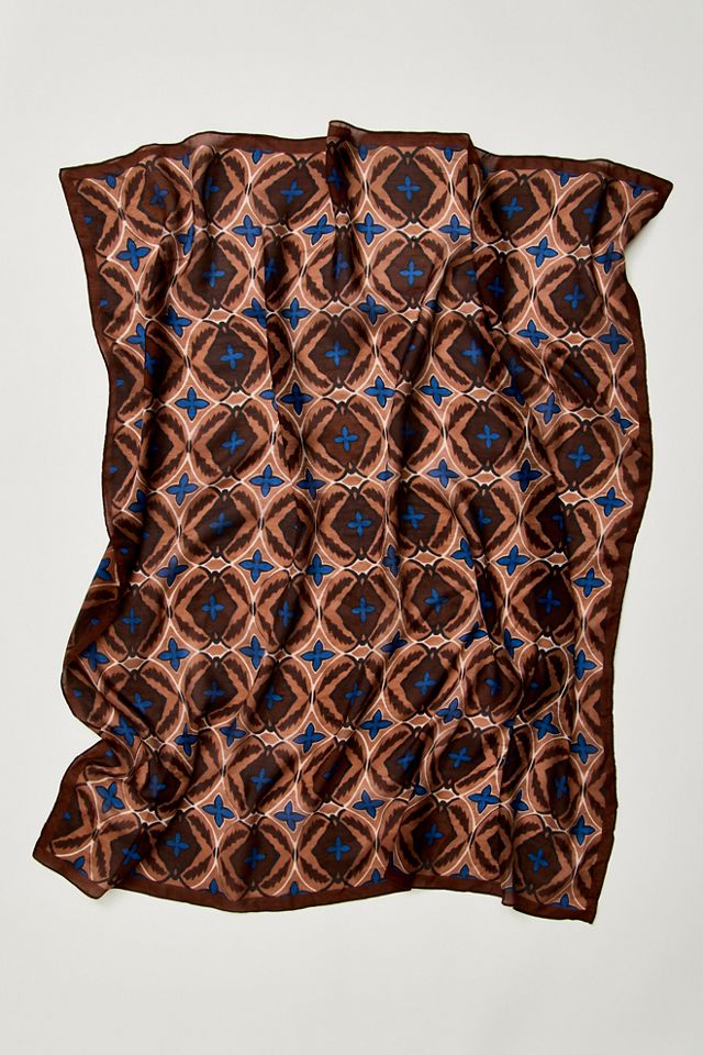 So Silk Printed Bandana #1