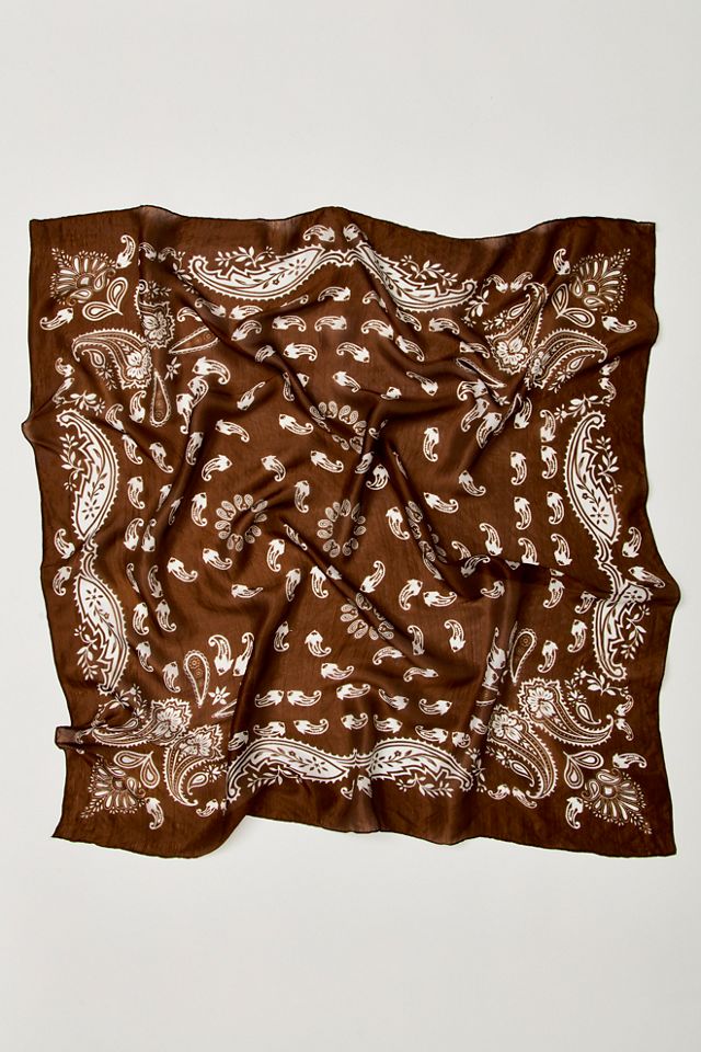 So Silk Printed Bandana #2