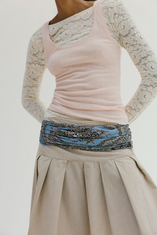 So Silk Printed Bandana #3