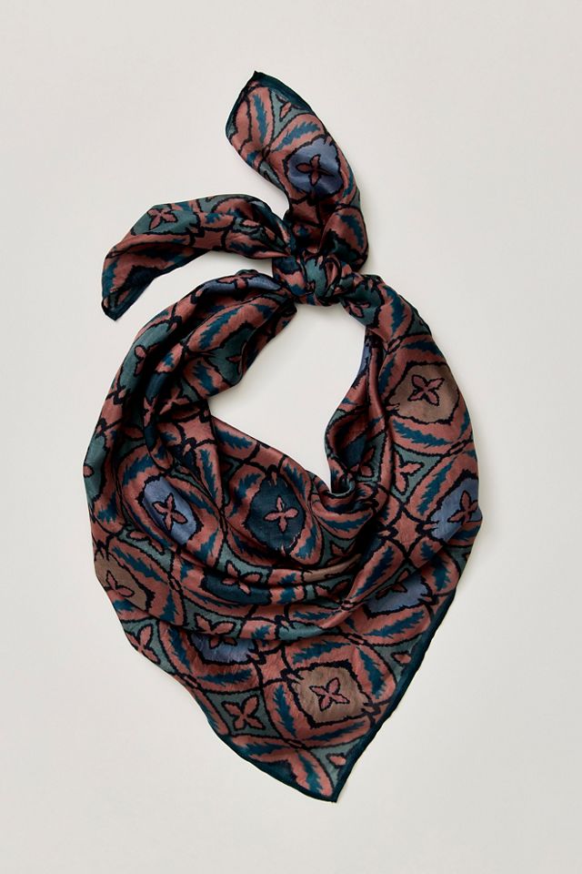 So Silk Printed Bandana #2