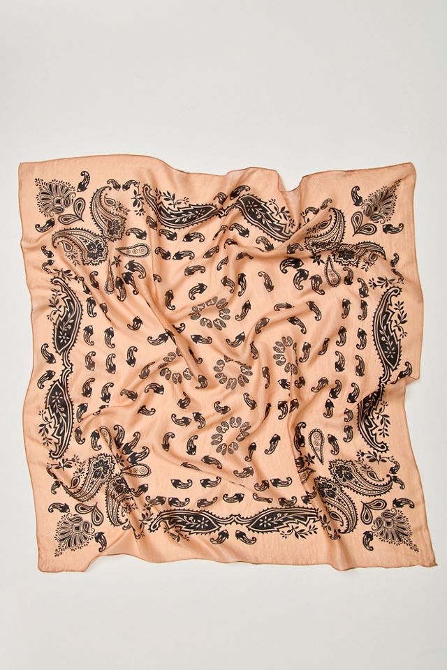 So Silk Printed Bandana #1