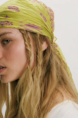 So Silk Bandana at Free People in Springtime Print