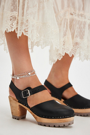 MIA Abba Clogs by MIA Shoes at Free People in Black, Size: US 8
