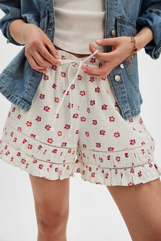Cambridge Printed Pull On Shorts