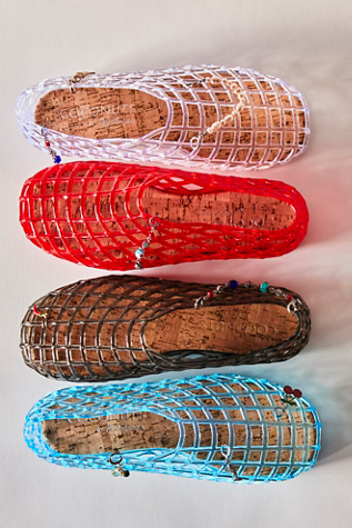 Marlow Jelly Flats by Coconuts by Matisse at Free People, Size: US 7