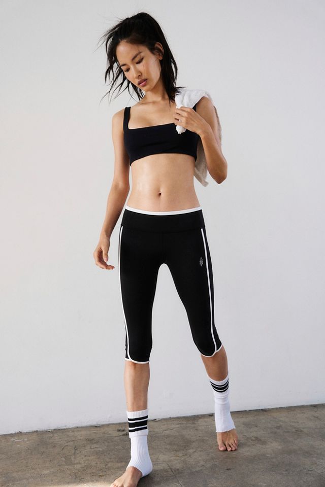 Sweet Stretch Colorblocked Crop Leggings #4