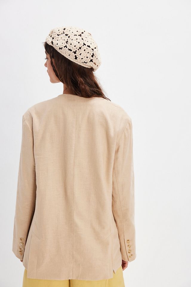 Poppy Linen Blazer #1