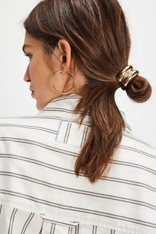 Manchette pour cheveux Hideaway par Free People en Gold, pour femme