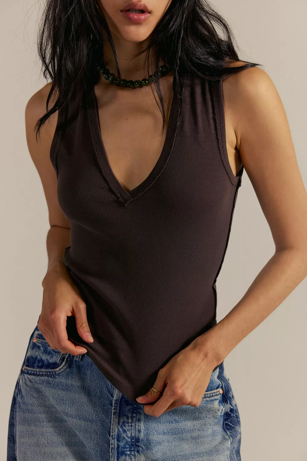 We The Free Neria V-Neck Tank Top