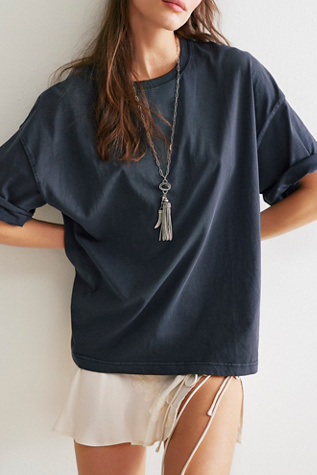 Женская футболка We The Free Perfect Oversized Tee, цвет: Чёрный — фото 7