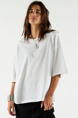 T-shirt Oversize Parfait We The Free en White, pour femme taille: XL chez Free People