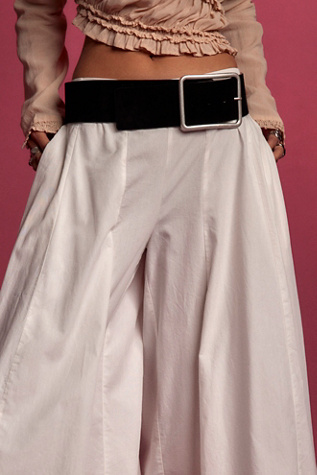 Suede Hex Hip Belt