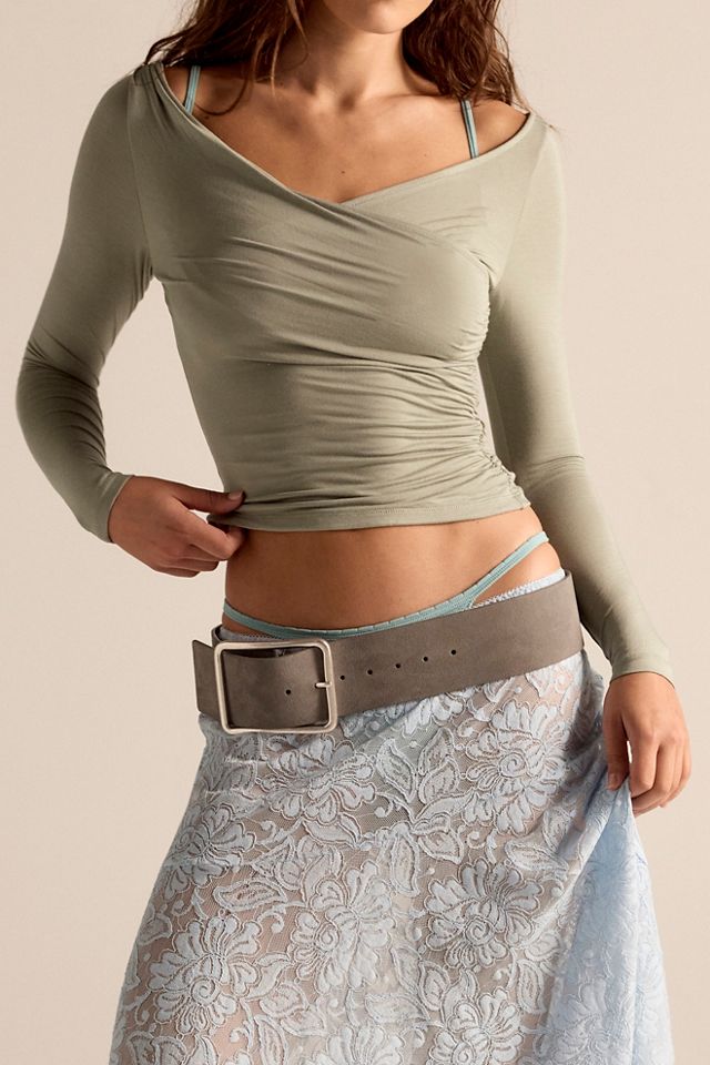Suede Hex Hip Belt #4