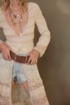 Suede Hex Hip Belt