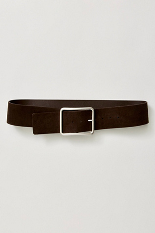 Suede Hex Hip Belt