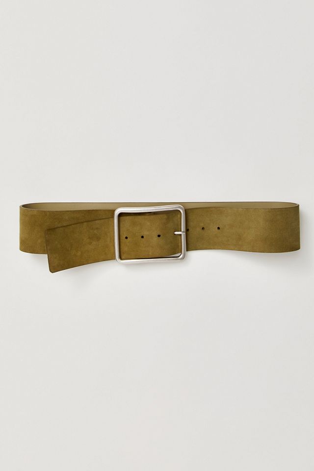 Suede Hex Hip Belt