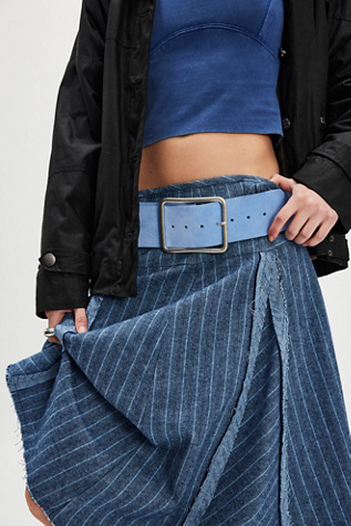 Suede Hex Hip Belt