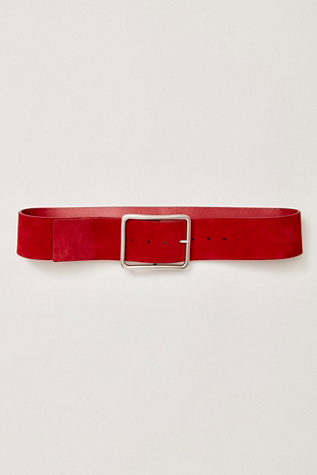 Suede Hex Hip Belt