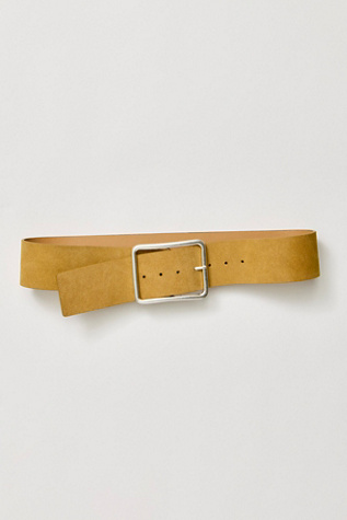 Suede Hex Hip Belt