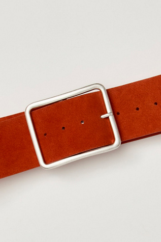 Suede Hex Hip Belt