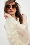 Polly Oversized Square Sunglasses
