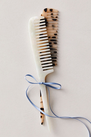 Solar Eclipse Styling Comb at Free People in Tan