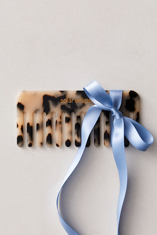 Solar Eclipse Detangling Wide Tooth Comb at Free People in Beige